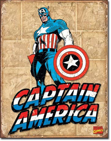Captain America Retro Panels - 1736
