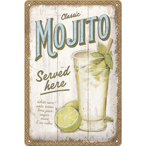 Mojito Served Here - Skilti