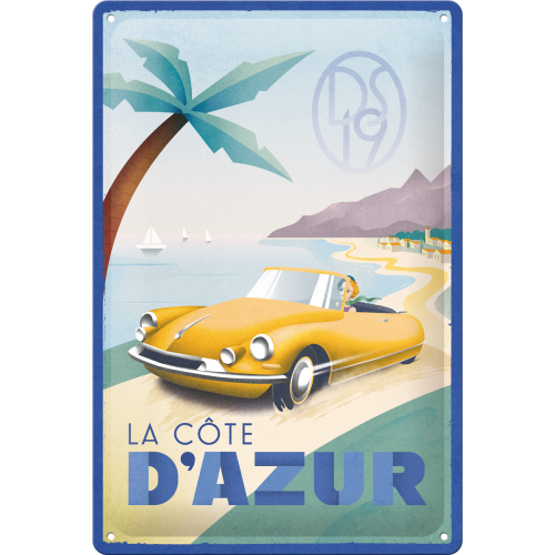 DS - La Cote D´Azur DS19 - Skilti