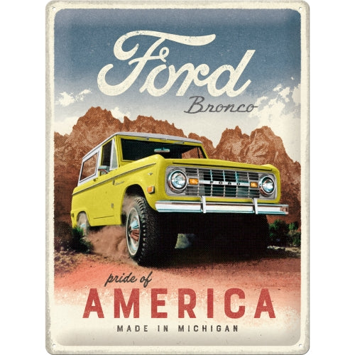 Ford - Bronco Pride of America - Special Edition - skilti