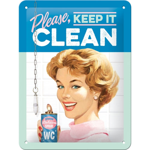 Keep It Clean - skilti