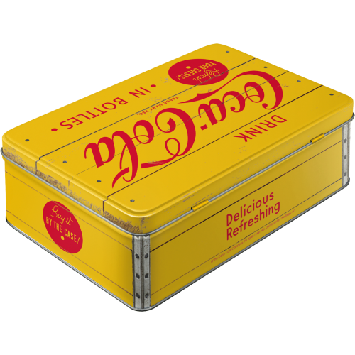 Coca Cola - Logo Yellow - Box Flatt