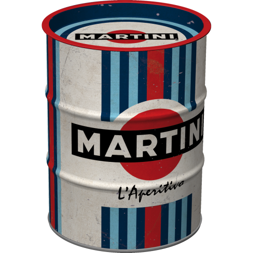 Martini - L´Aperitivo Racing Stripes -  Seðlatunna