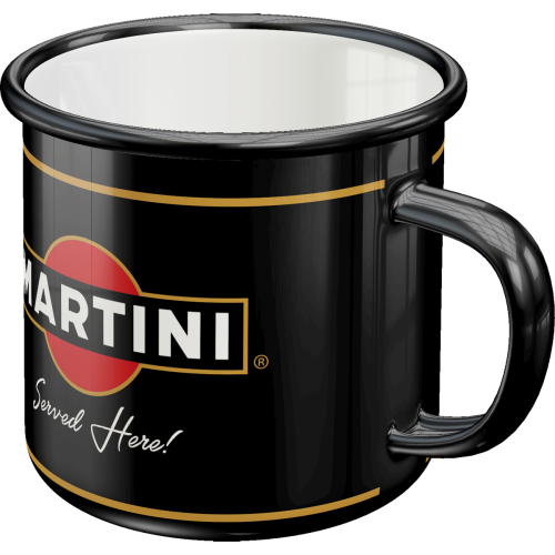 Bolli - Enamel Mug - Martini Served Here