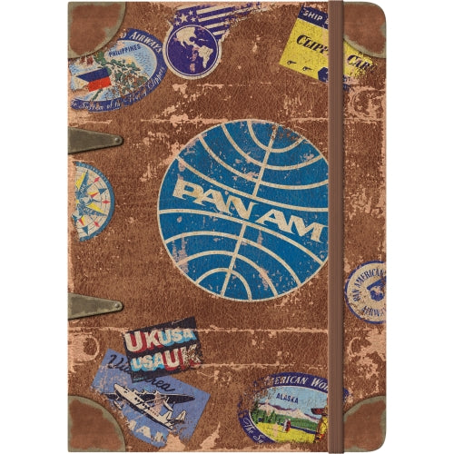 Notebook - Pan Am - Travel Stickers