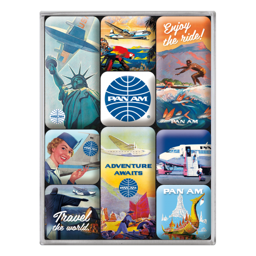 Pan Am - Travel The World Posters - Seglar-Sett