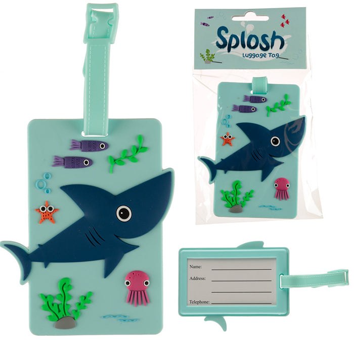 Splosh Sealife Shark - töskumerking