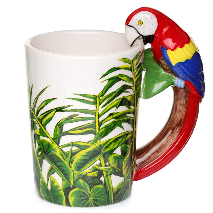 Parrot í frumskóg - bolli