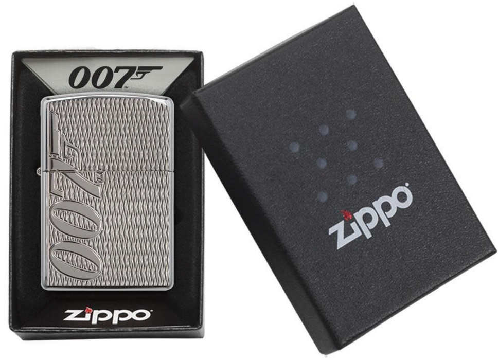 Zippo James Bond 007 High Polish Chrome - Kveikjari