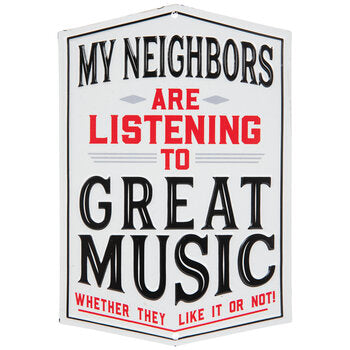 Great music - skilti