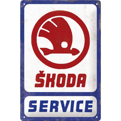 Skoda Service - Skilti