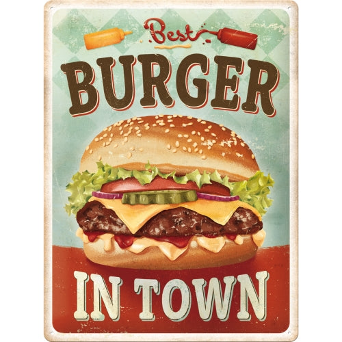 Best Burger in Town - Skilti
