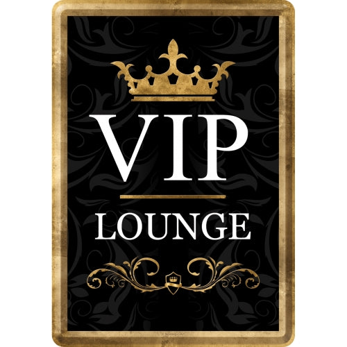 VIP Lounge (Póstkort úr málmi)