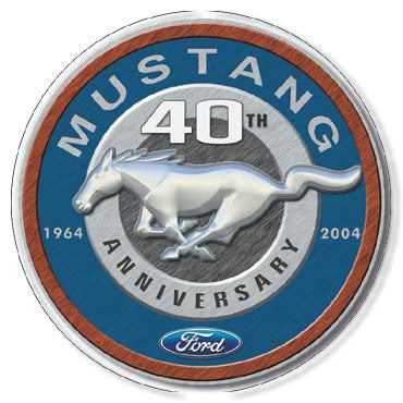 Mustang 40th - Round - 1206