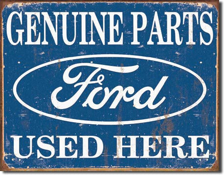 Ford Parts Used Here - 1422