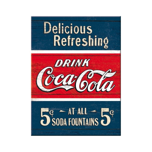 Coca Cola - Delicious Refreshing Blue - Segull