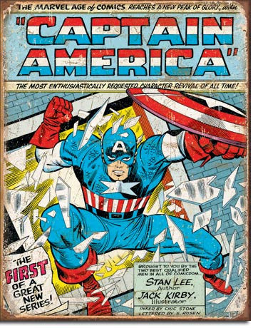 Captain America Comic Cover - 1970