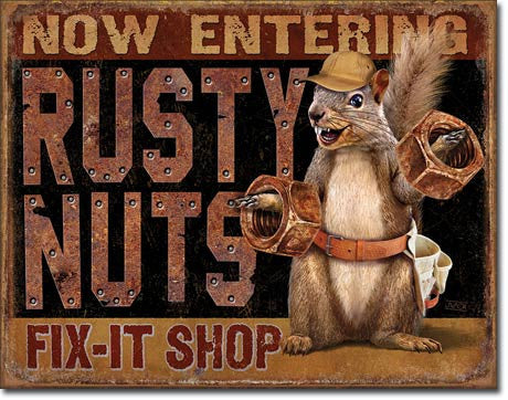 Rusty Nuts Fix It Shop - 1989