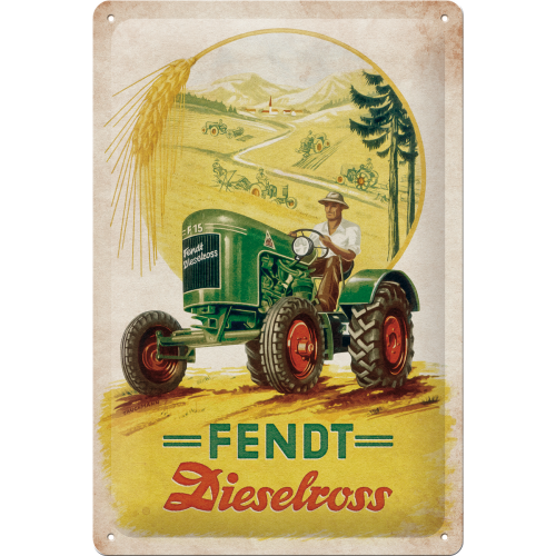 Fendt - Dieselross  - Skilti