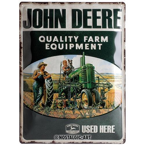 John Deere Quality Farm Equipment - skilti
