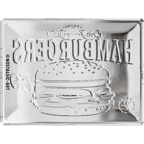 Hamburgers - Skilti