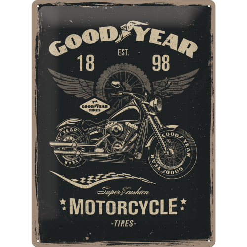 Goodyear - Motorcycle - Skilti