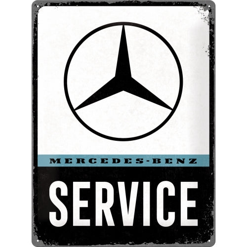Mercedes Benz - Service - Skilti