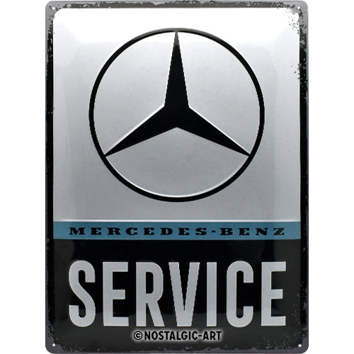 Mercedes Benz - Service - Skilti