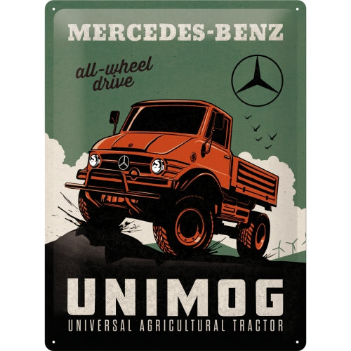Mercedes Benz - Unimog -Skilti