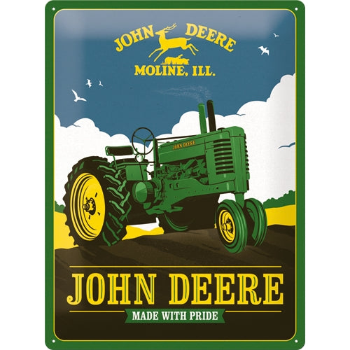 John Deere Made With Pride - skilti