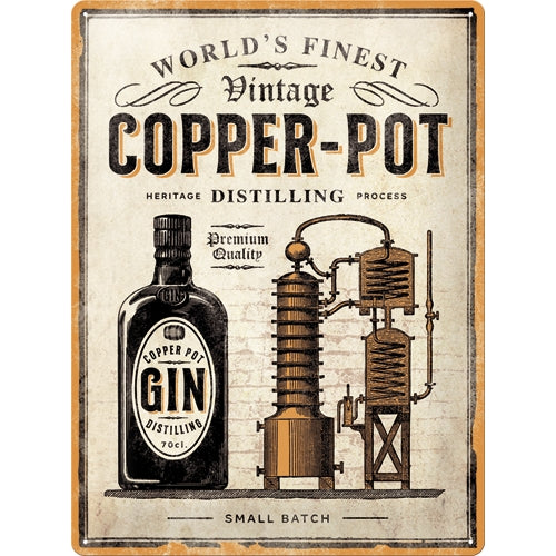 Copper Pot Gin - Skilti