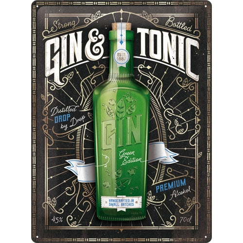 Gin & Tonic Green Edition  - Skilti