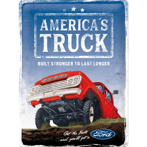Ford - America's Truck F100 - Special Edition - skilti