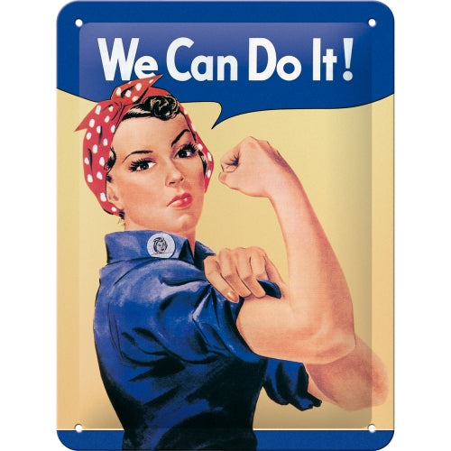 We can do it - Skilti