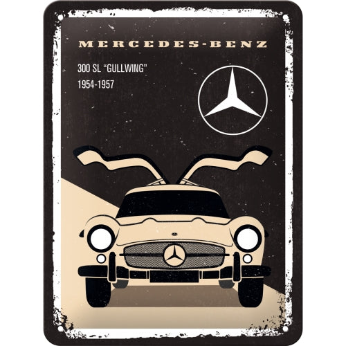 Mercedes Benz 300SL Beige - Skilti