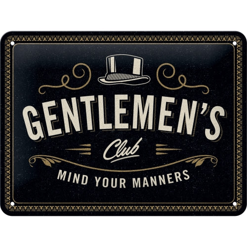 Gentlemen's Club - Skilti