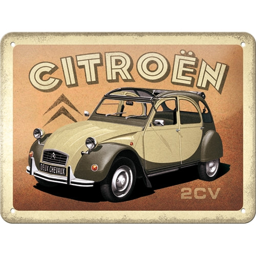 Citroen - 2CV - Skilti