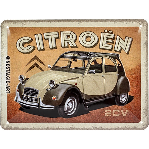 Citroen - 2CV - Skilti