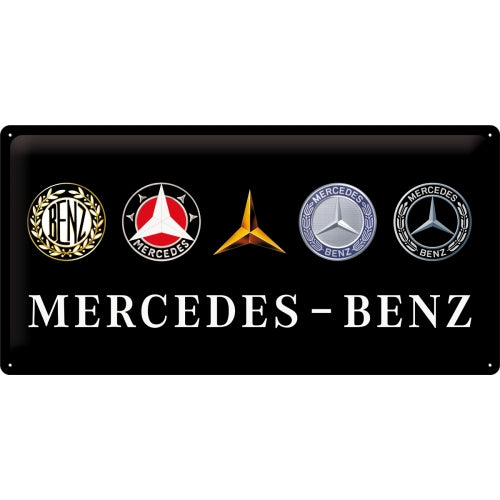 Mercedes Benz Logo Evolution - Skilti