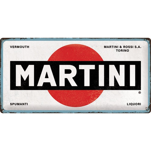 Martini - Logo White - Skilti