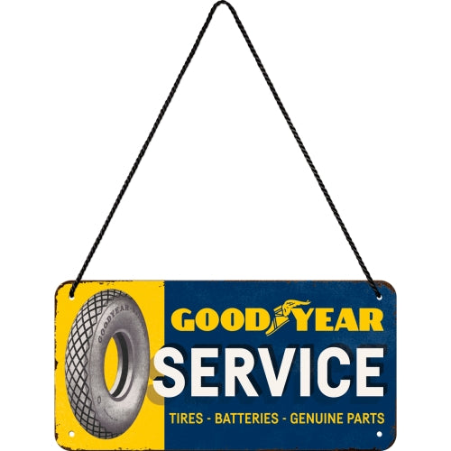 Goodyear Service - Hangandi Skilti