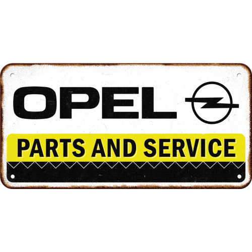 Opel - Parts & Service - Hangandi Skilti