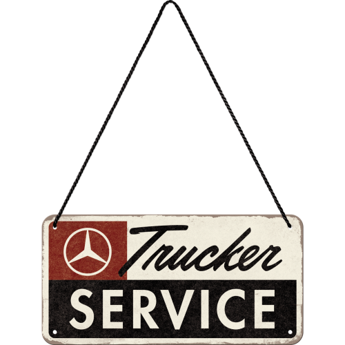 Daimler Truck, Trucker Service - Hangandi Skilti