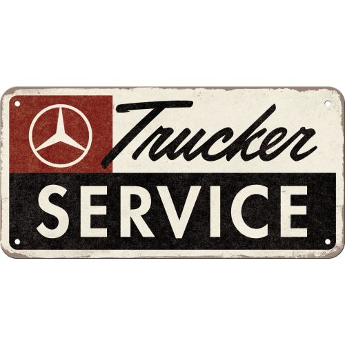 Daimler Truck, Trucker Service - Hangandi Skilti