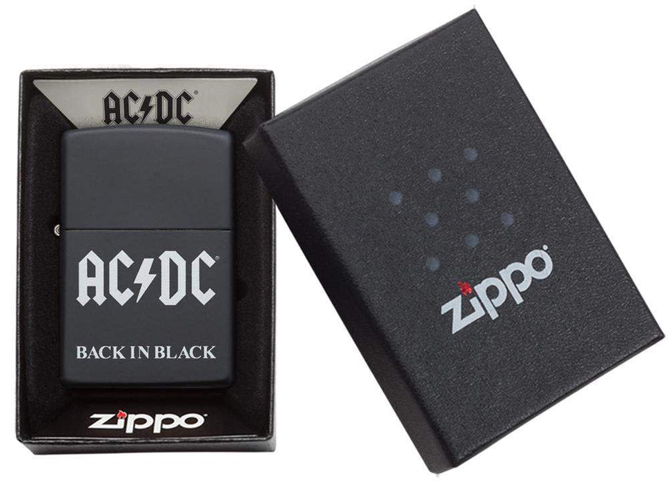 Zippo AC/DC Black in Black - Kveikjari