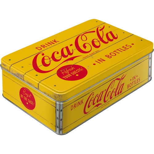 Coca Cola - Logo Yellow - Box Flatt