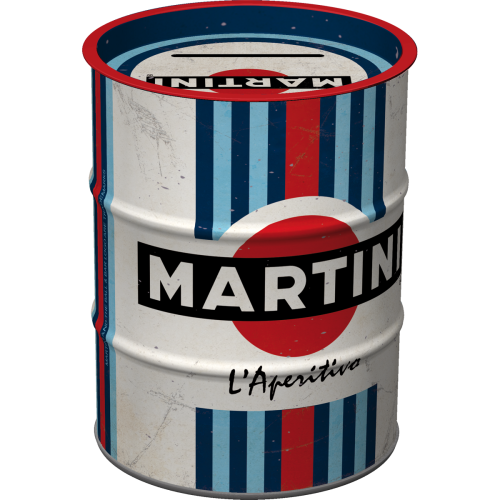 Martini - L´Aperitivo Racing Stripes -  Seðlatunna