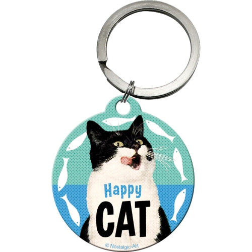 Lyklakippa - Happy Cat