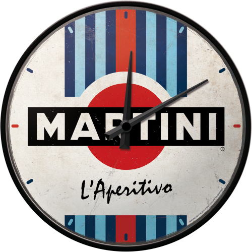 Klukka - Martini - L'Aperitivo Racing Stripes