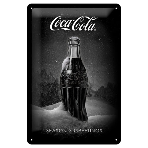 Coca-Cola Special Edition Snow Black Bottle - Skilti